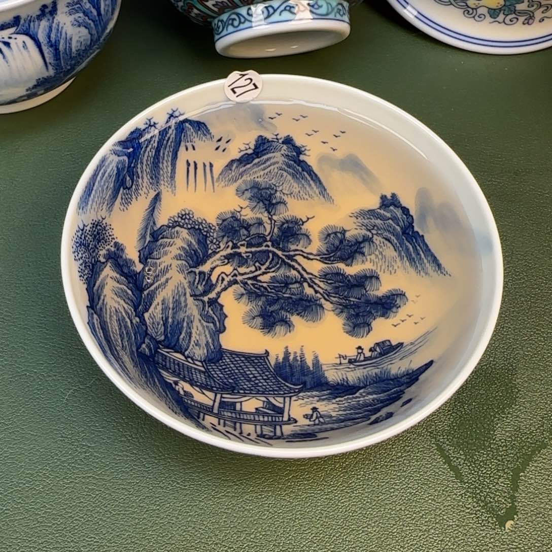 彦祖纯手工手绘茶具127