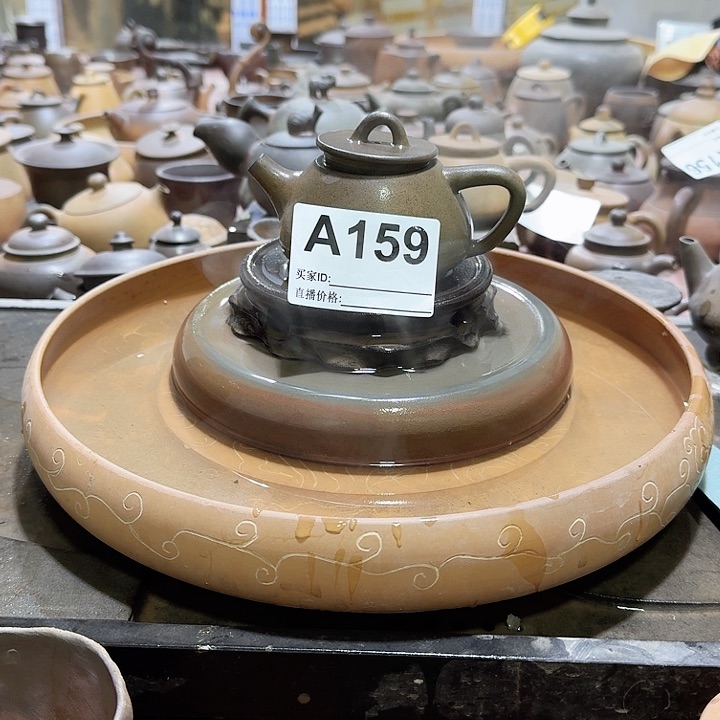 紫砂茶壶坭兴陶柴烧