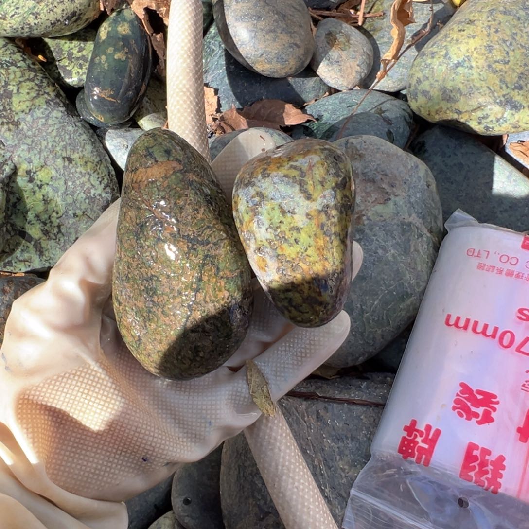 福***家长石玉合金藏玉藏玉