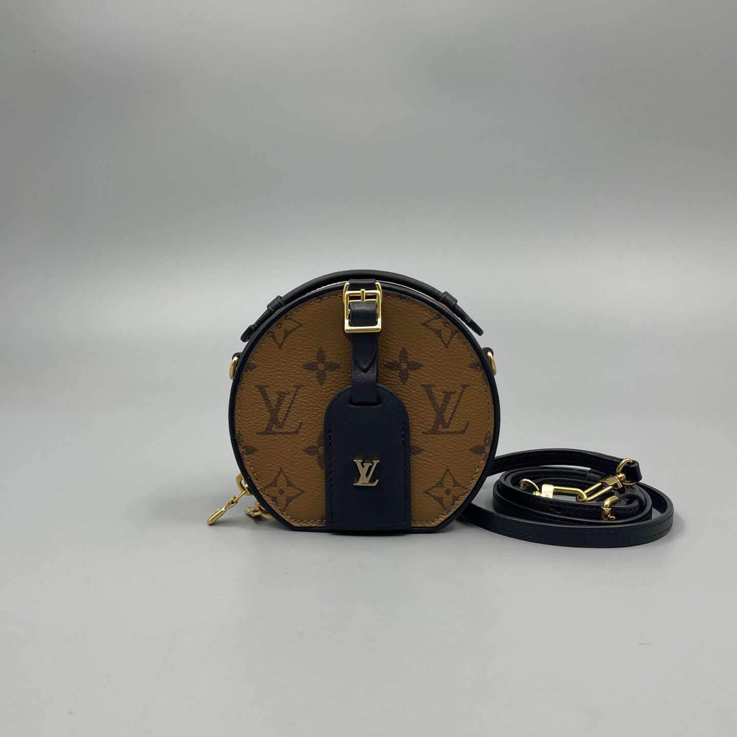 95新 LouisVuitton/路易威登 mini老花小硬饼纯芯片 13*12 A3658