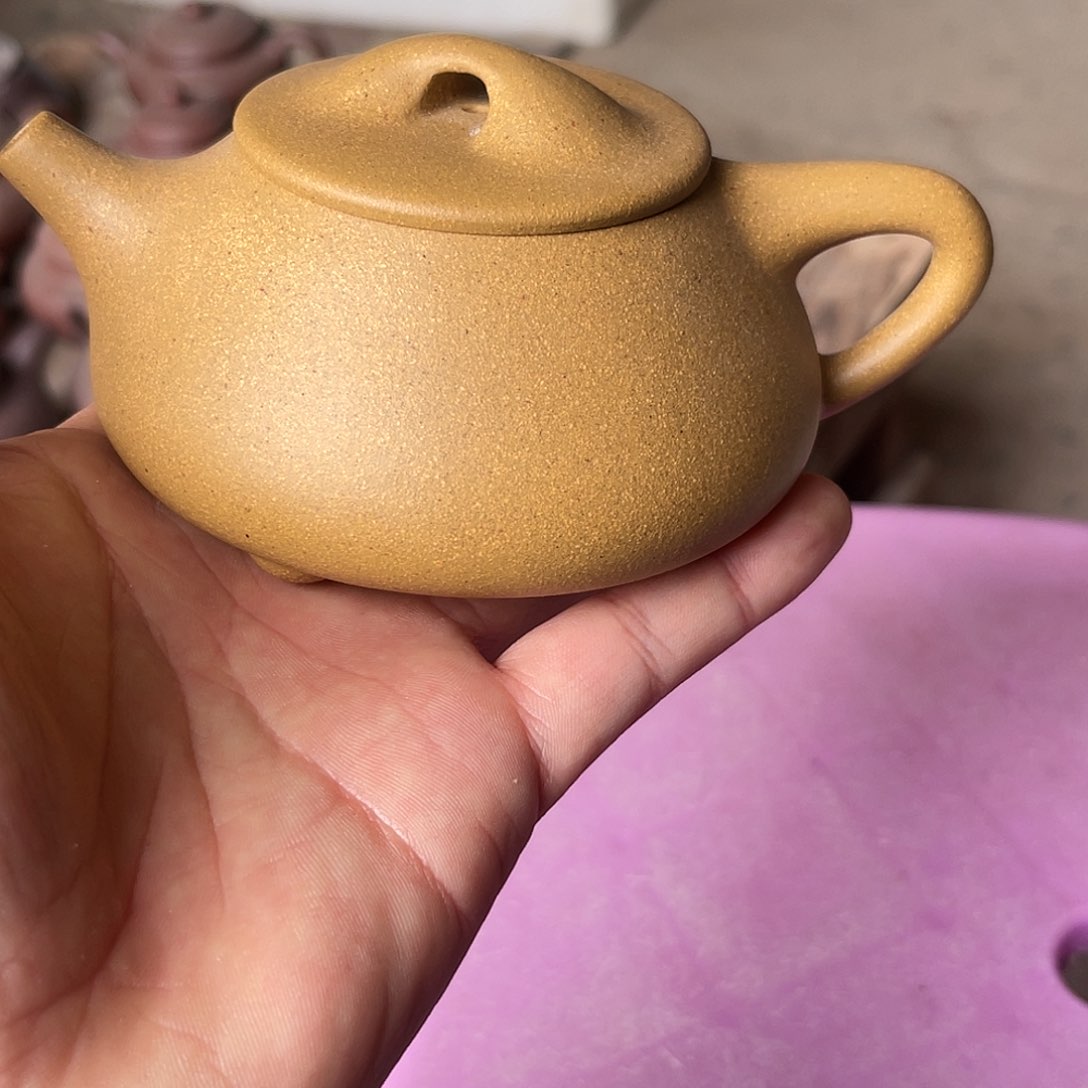 紫砂茶壶完美黄金段景舟