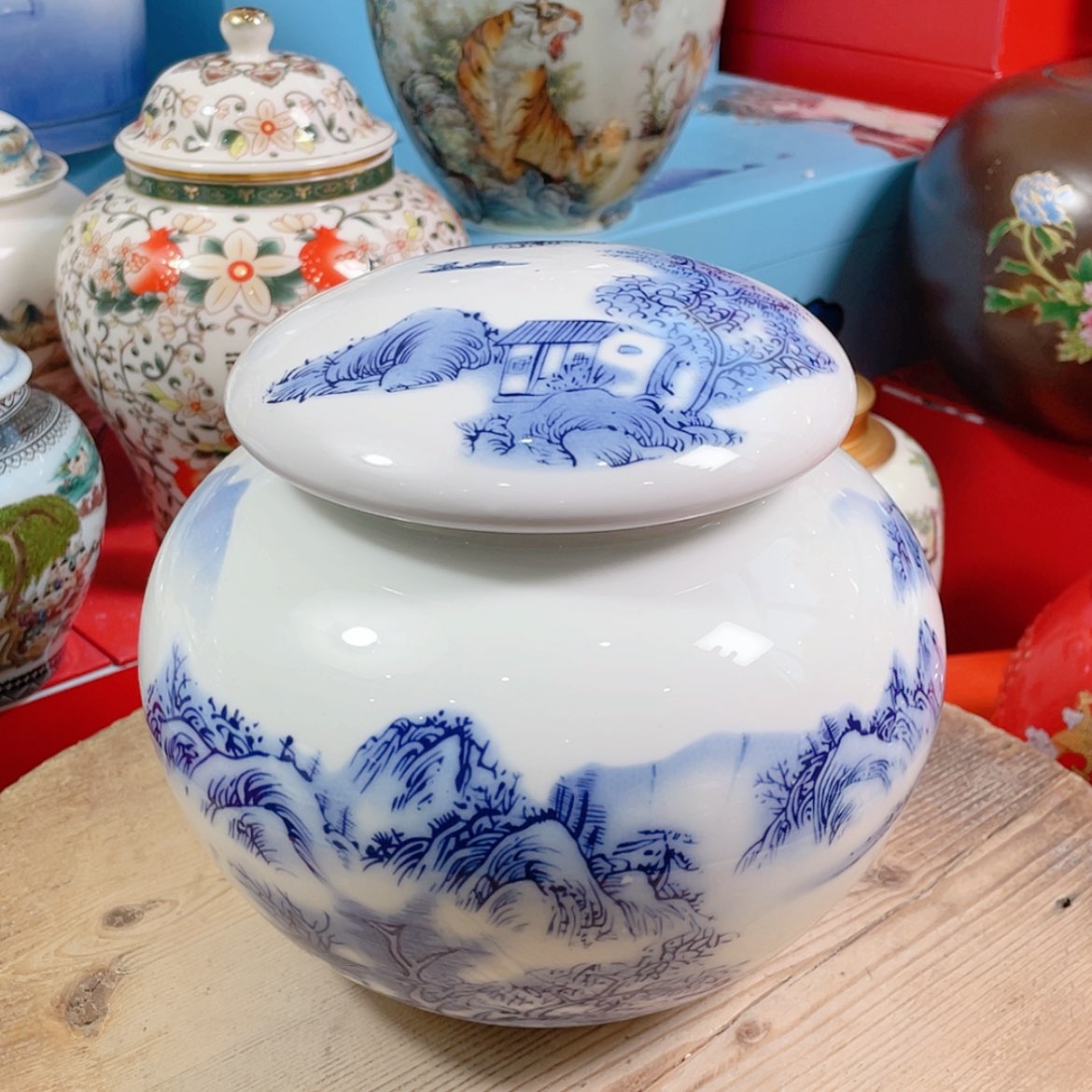 【闪购商品】罐陶瓷茶叶罐密封罐