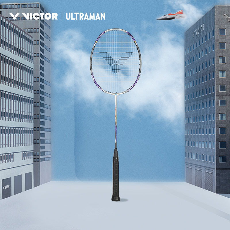VICTOR威克多胜利羽毛球拍奥特曼联名系列突击TK-UTM-TIGA迪迦