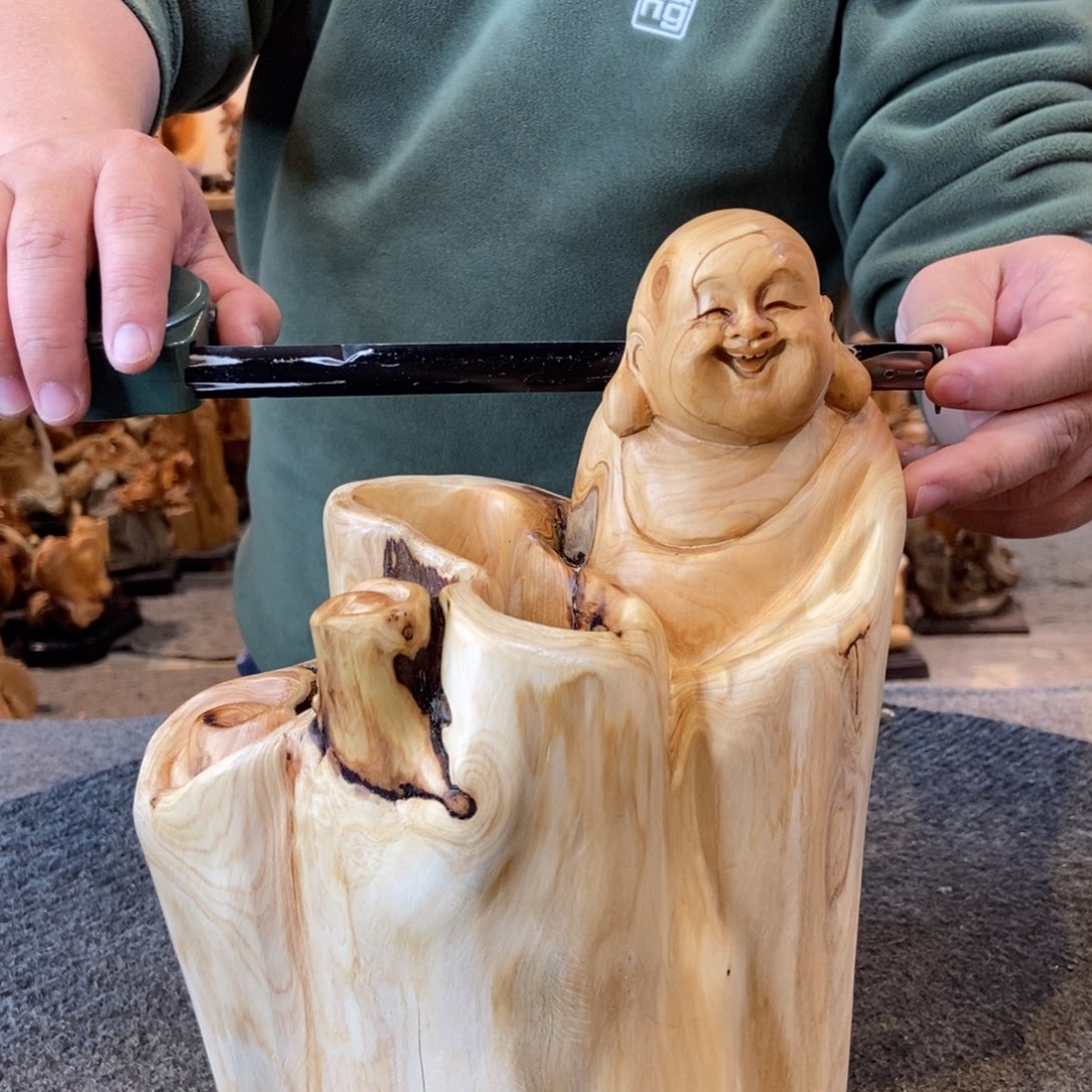 柏木（崖柏）太行崖柏根雕摆件