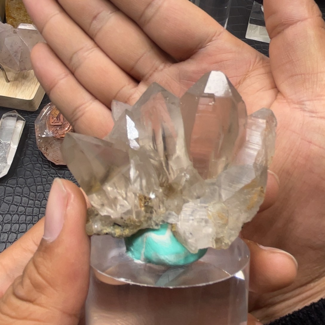 水晶喜马晶簇未镶嵌