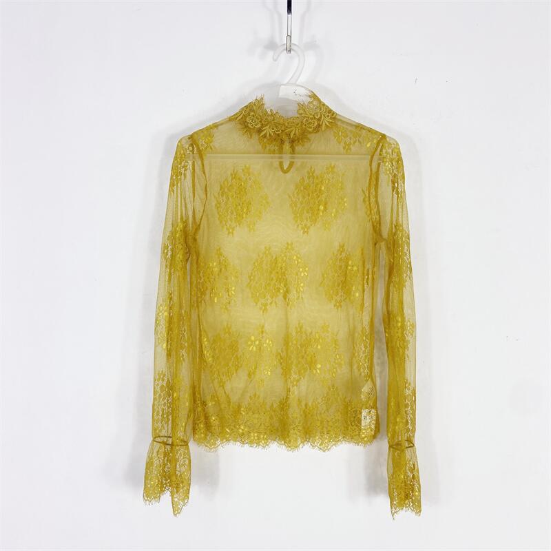 【77衣橱】KKX0576新款女装上衣长袖气质轻奢【红人上新】