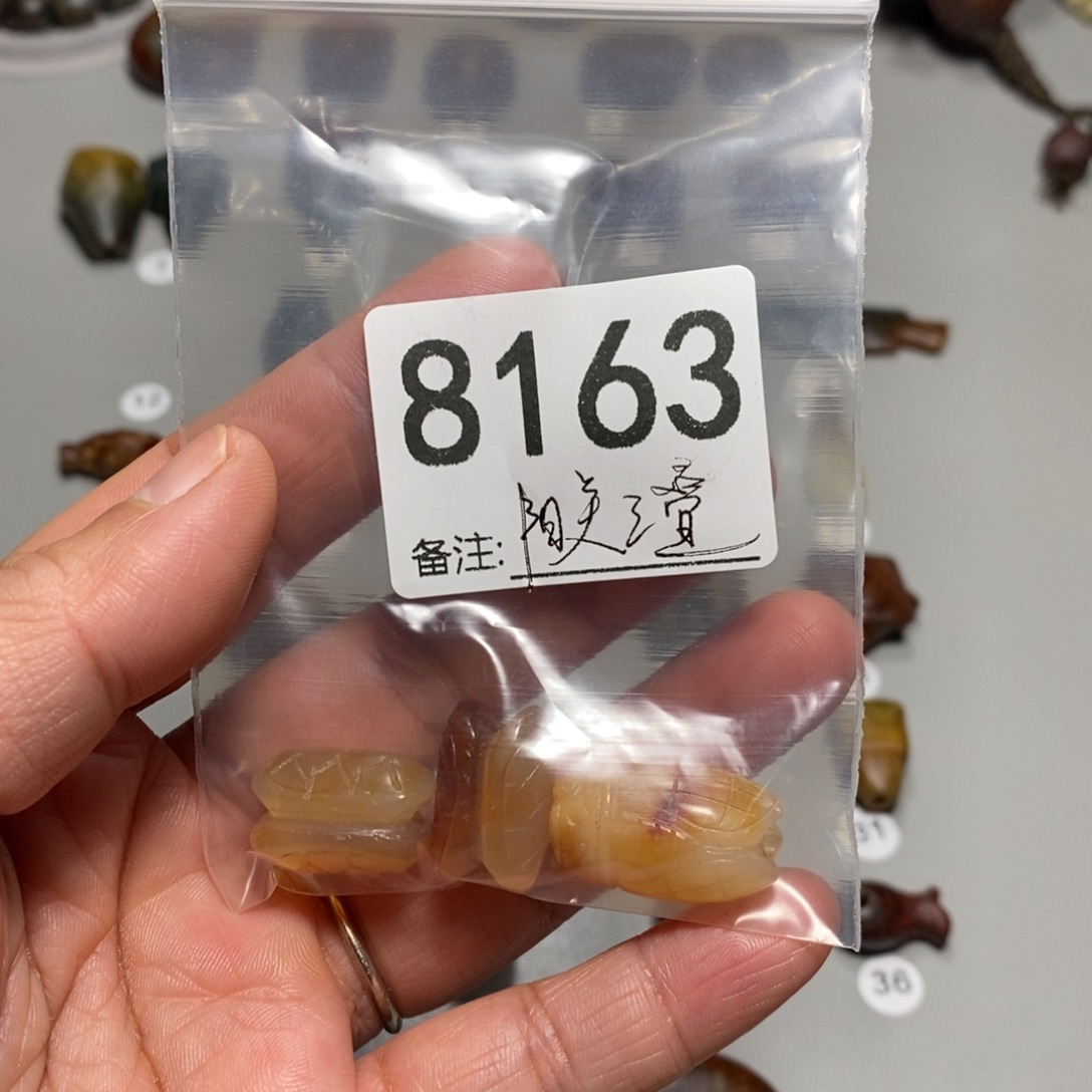 颈饰未镶嵌透闪石质玉阳**叠