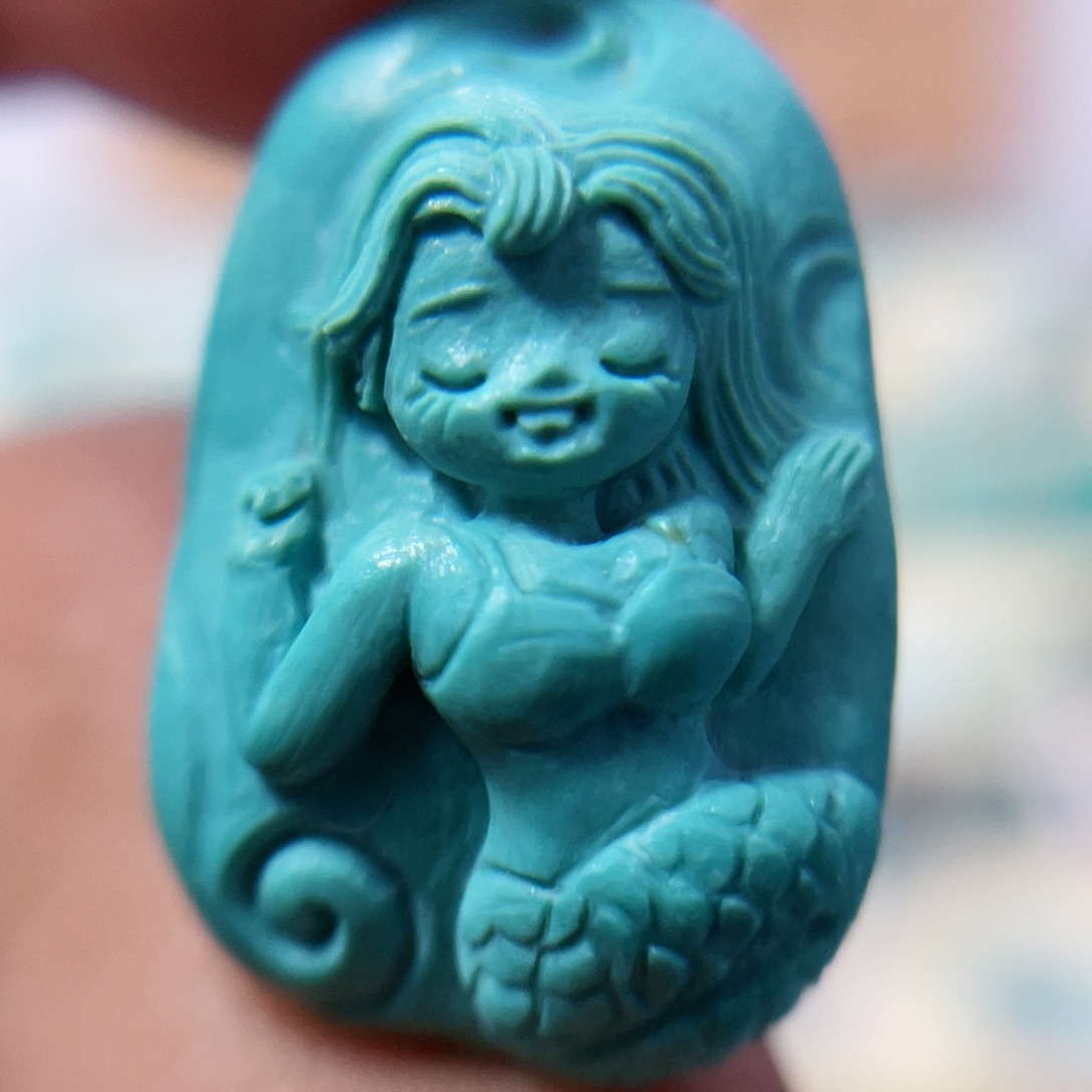 绿松石配饰未镶嵌