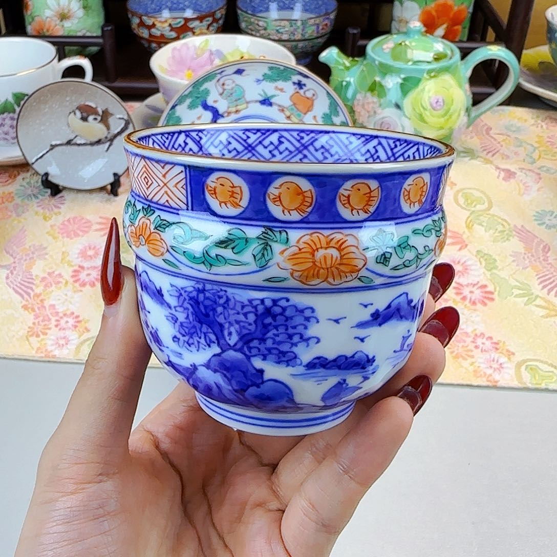 他家茶具瓷器真美