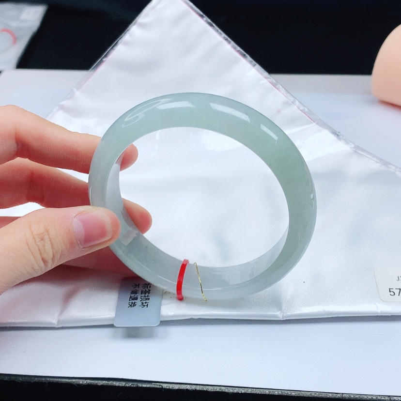 【闪购商品】翡翠手镯未镶嵌天然缅甸a货手镯57+