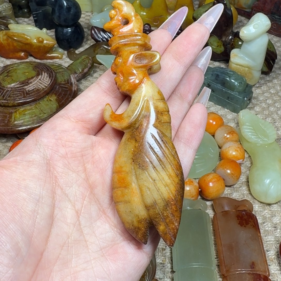 吊坠白玉菩提挂件