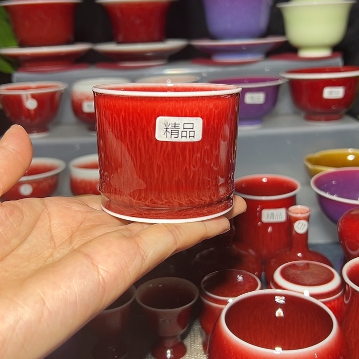 大***兵景德镇玉郎亭陶瓷福利杯精品