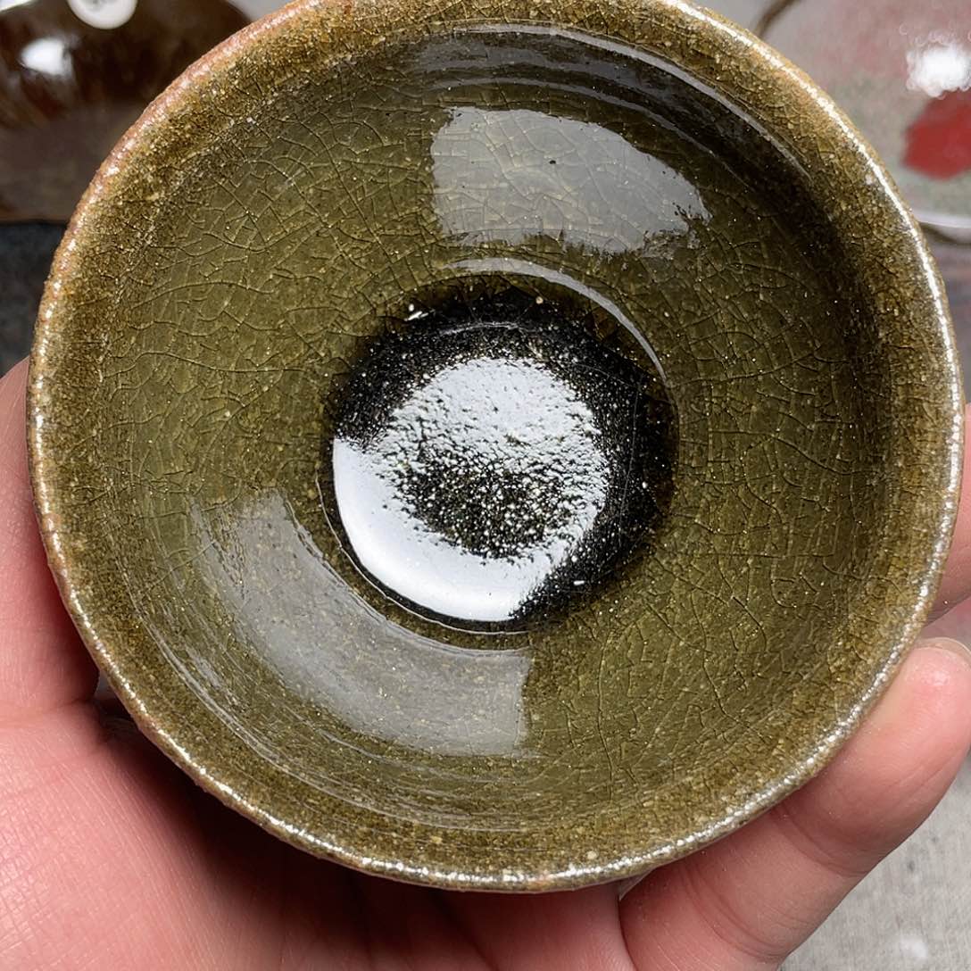 Y***a茶盏龙窑柴烧落灰特色