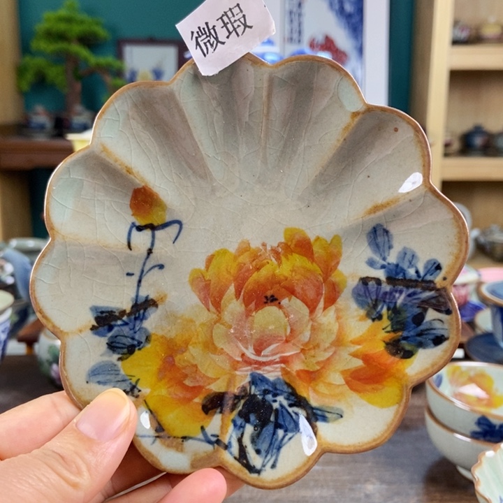 瓷片手工制作工艺精湛等特点