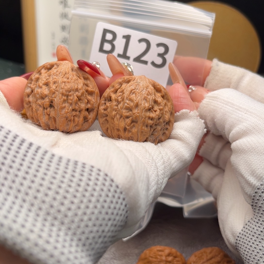 文玩核桃把件36磨盘b 123