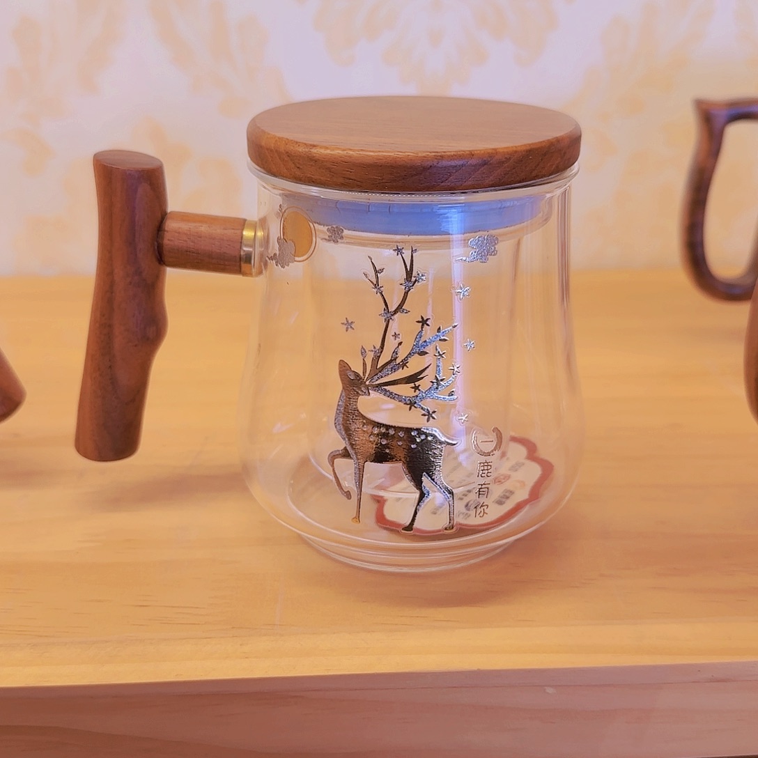 【闪购商品】高硼硅玻璃茶水分离S53透明