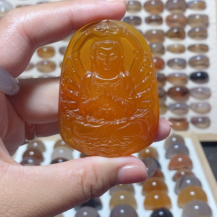 未镶嵌戒指玛瑙/玉髓