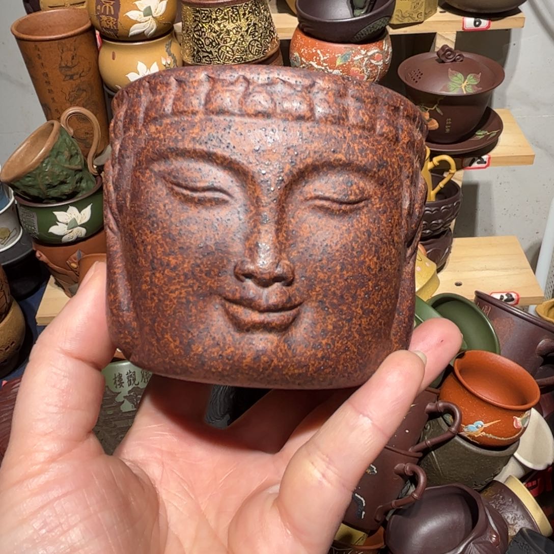 紫砂茶杯宜兴紫砂主人杯