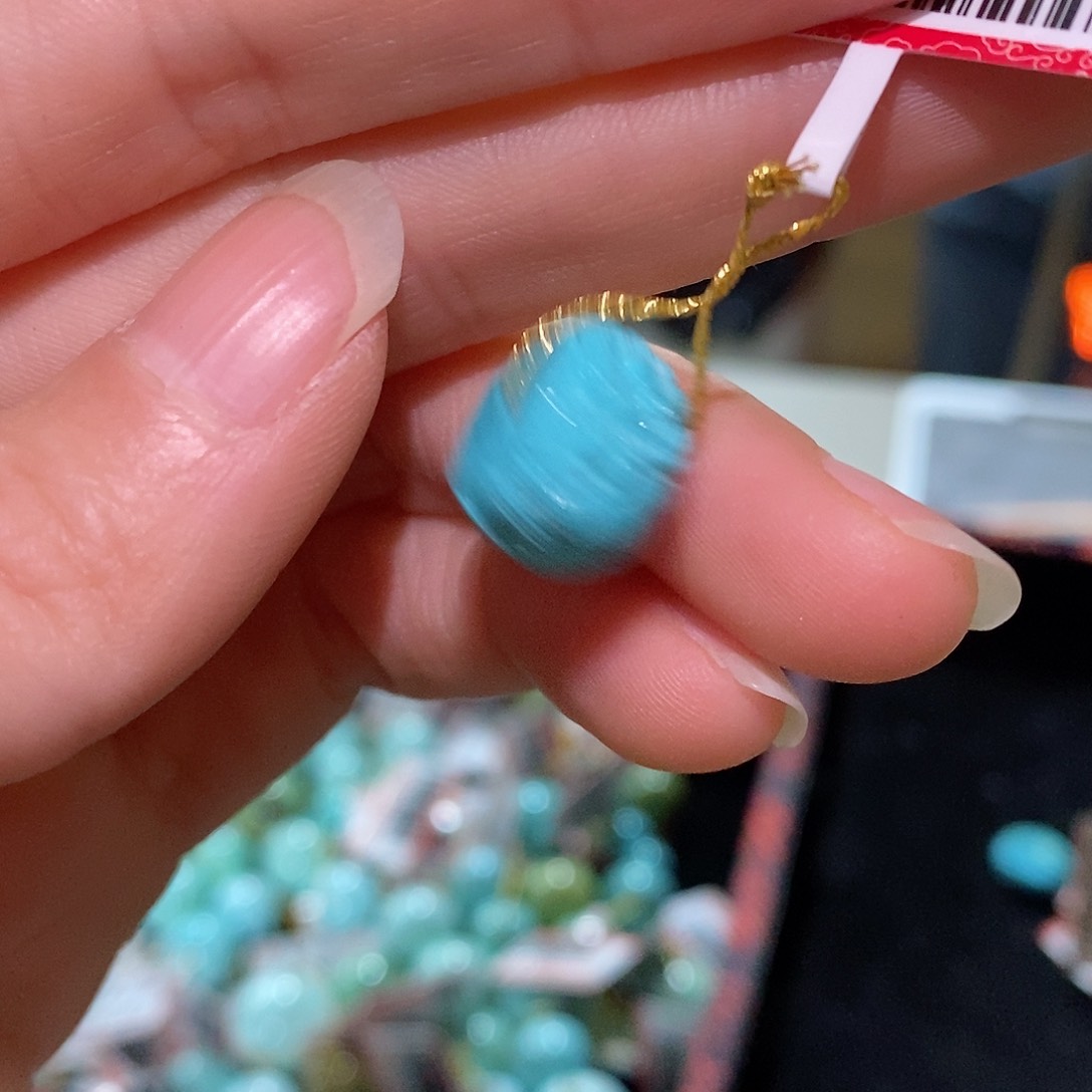 绿松石珠宝奇石未镶嵌