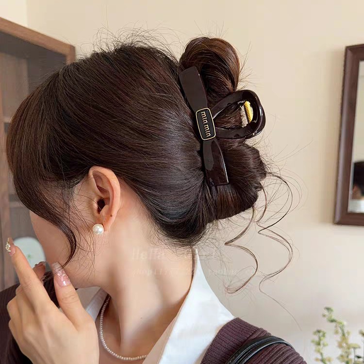 秋冬ins抓夹女发夹鲨鱼夹发量稀少专用头饰发饰气质发卡夹子百搭