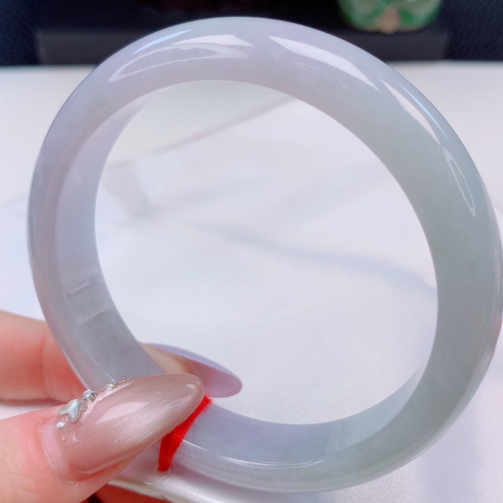 翡翠未镶嵌手镯57圈