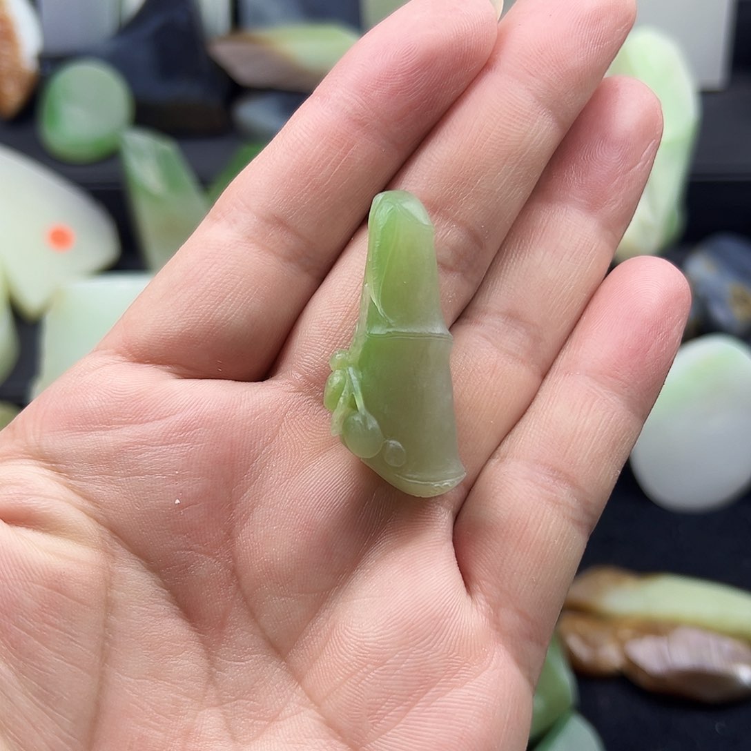 未镶嵌和田玉（糖玉）珠宝奇石涛