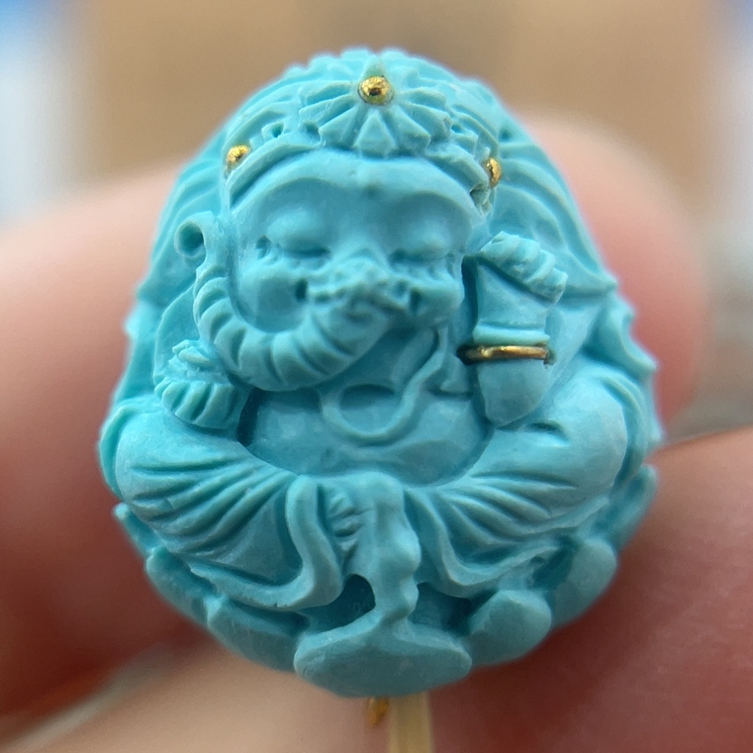 绿松石未镶嵌珠宝奇石