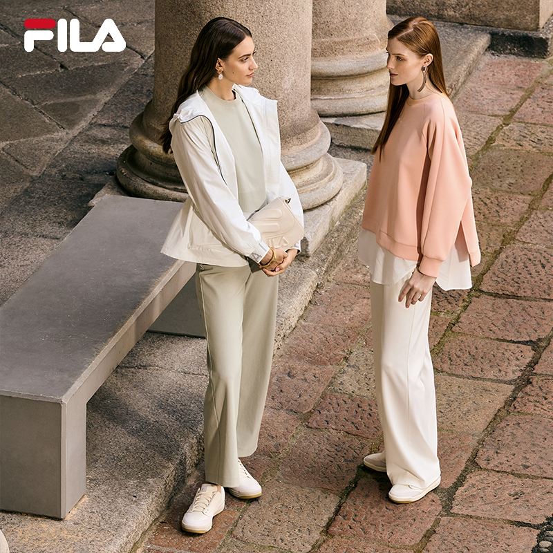 FILA斐乐【欧若风】正品休闲百搭潮流户外运动女款外套F11W514703F