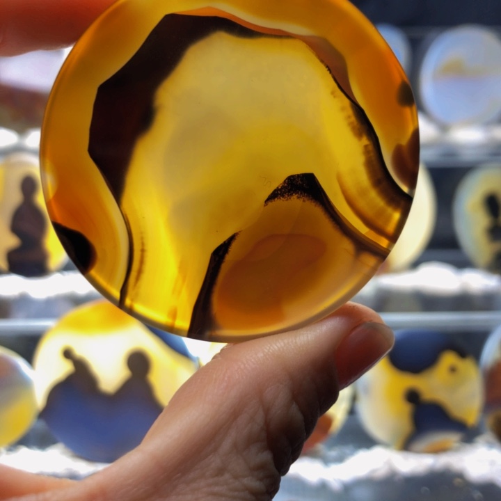 合金玛瑙/玉髓珠宝奇石188