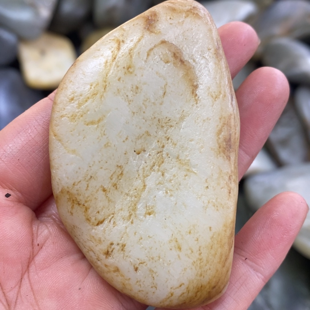 未镶嵌和田玉挂件石**记