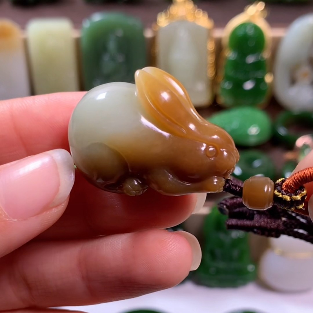 和田玉挂件未镶嵌