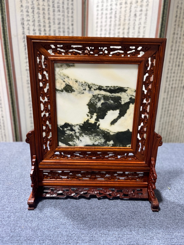 黄花梨 屏风  隼卯工艺 可拆装 57*71*17