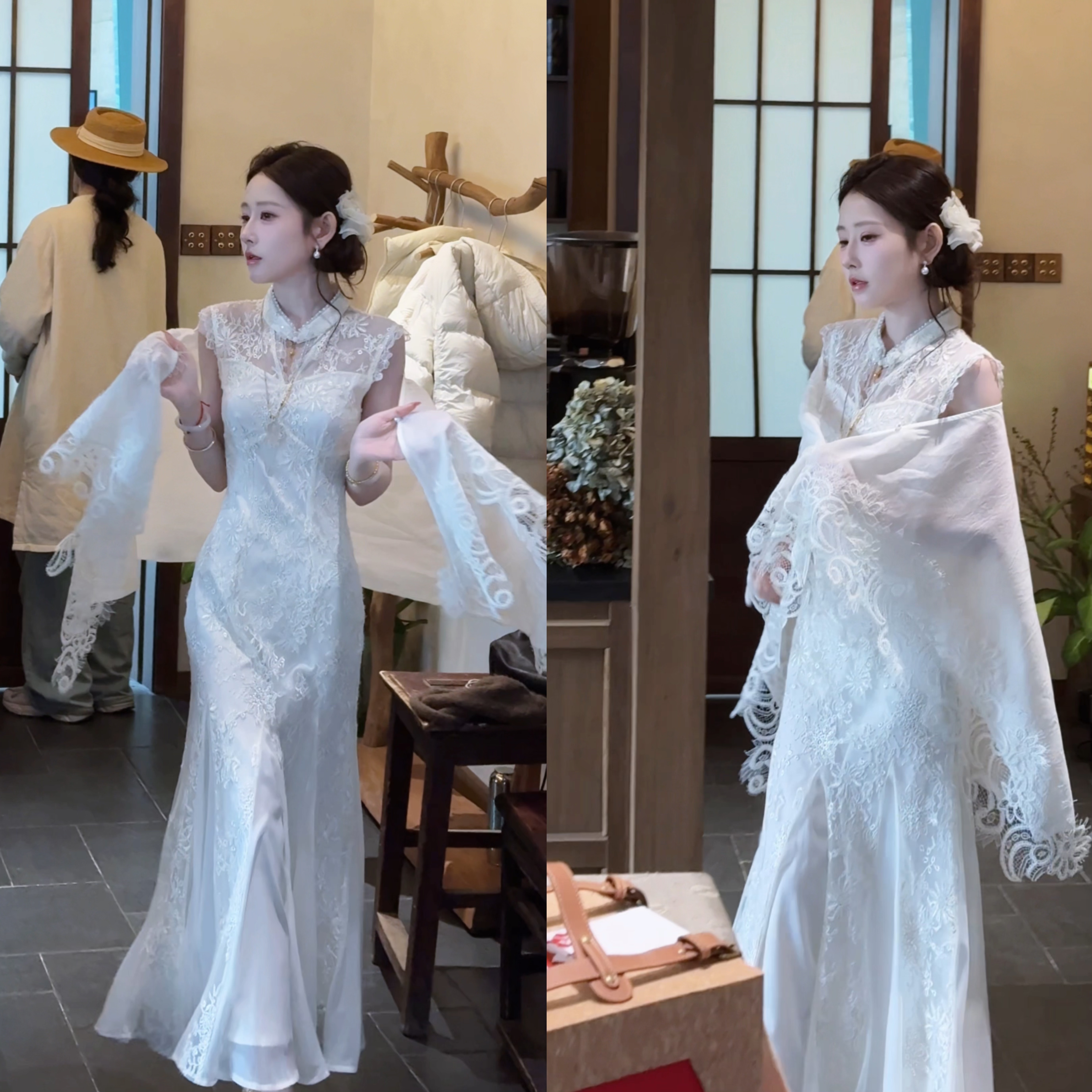 【婷婷】《司藤》“天丝醋酸”披肩 NM2GCTM2002