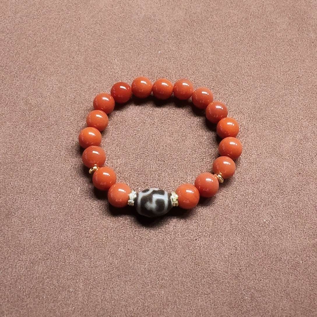 玛瑙/玉髓未镶嵌手链