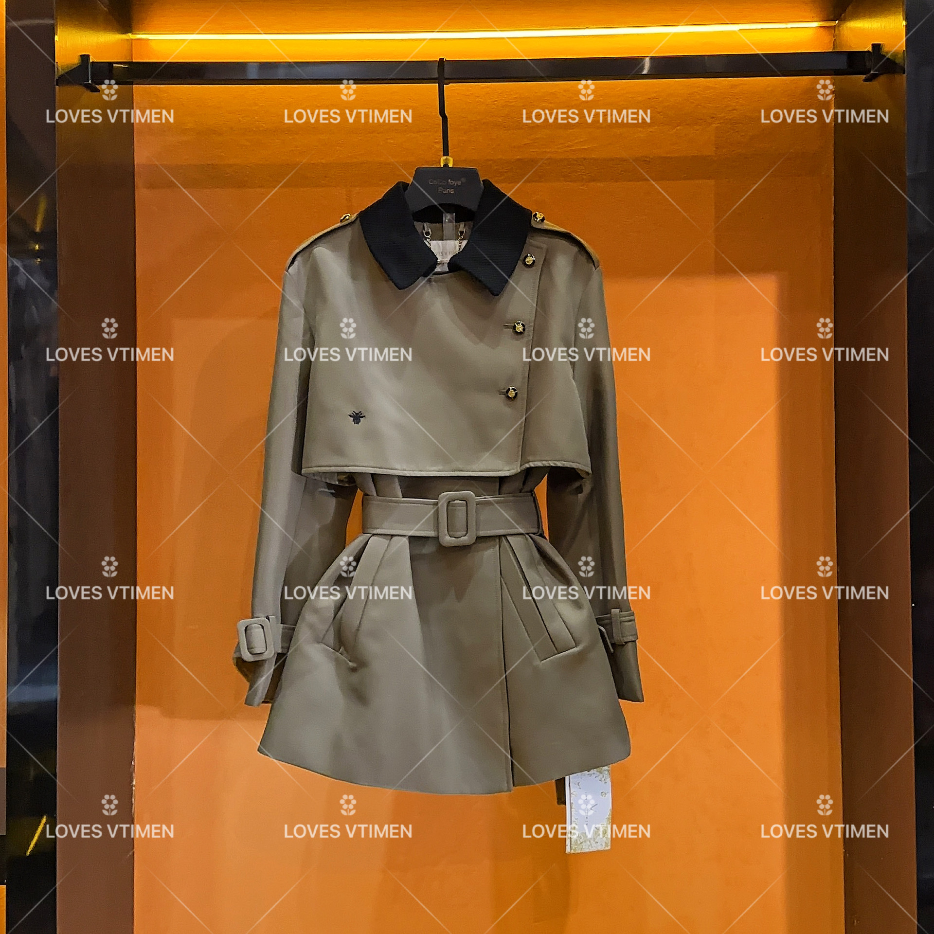 【宠粉价】设计师款定制复古风气质重工外套LOVES-A299