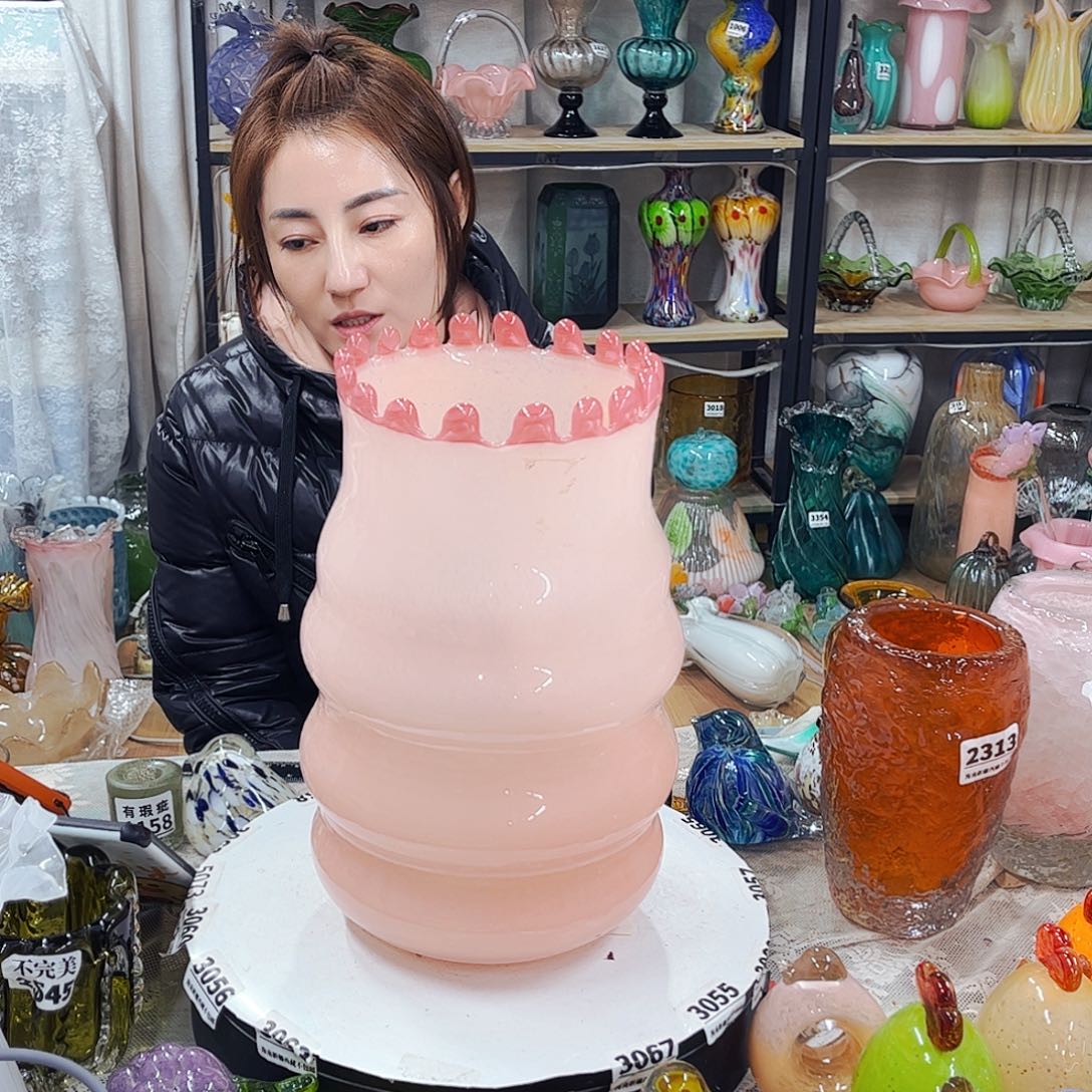 孤品福利家悦琉璃工艺品不完美