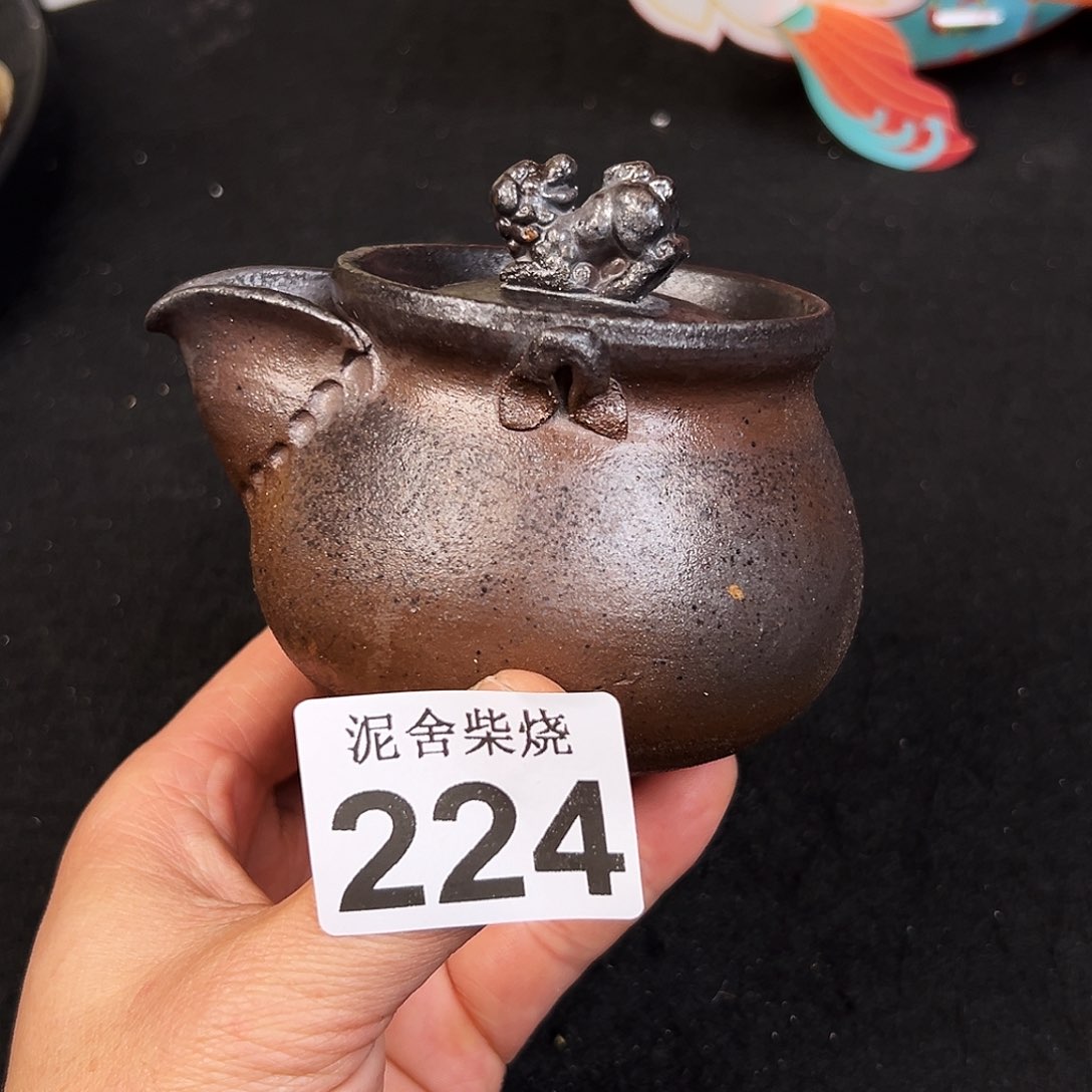 杯泥舍柴烧精品茶器