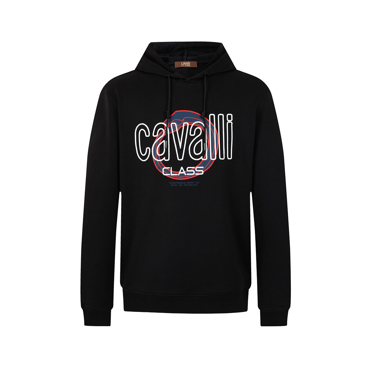 Cavalli Class冬季新款男士秋冬长袖时尚连帽卫衣 RWC308