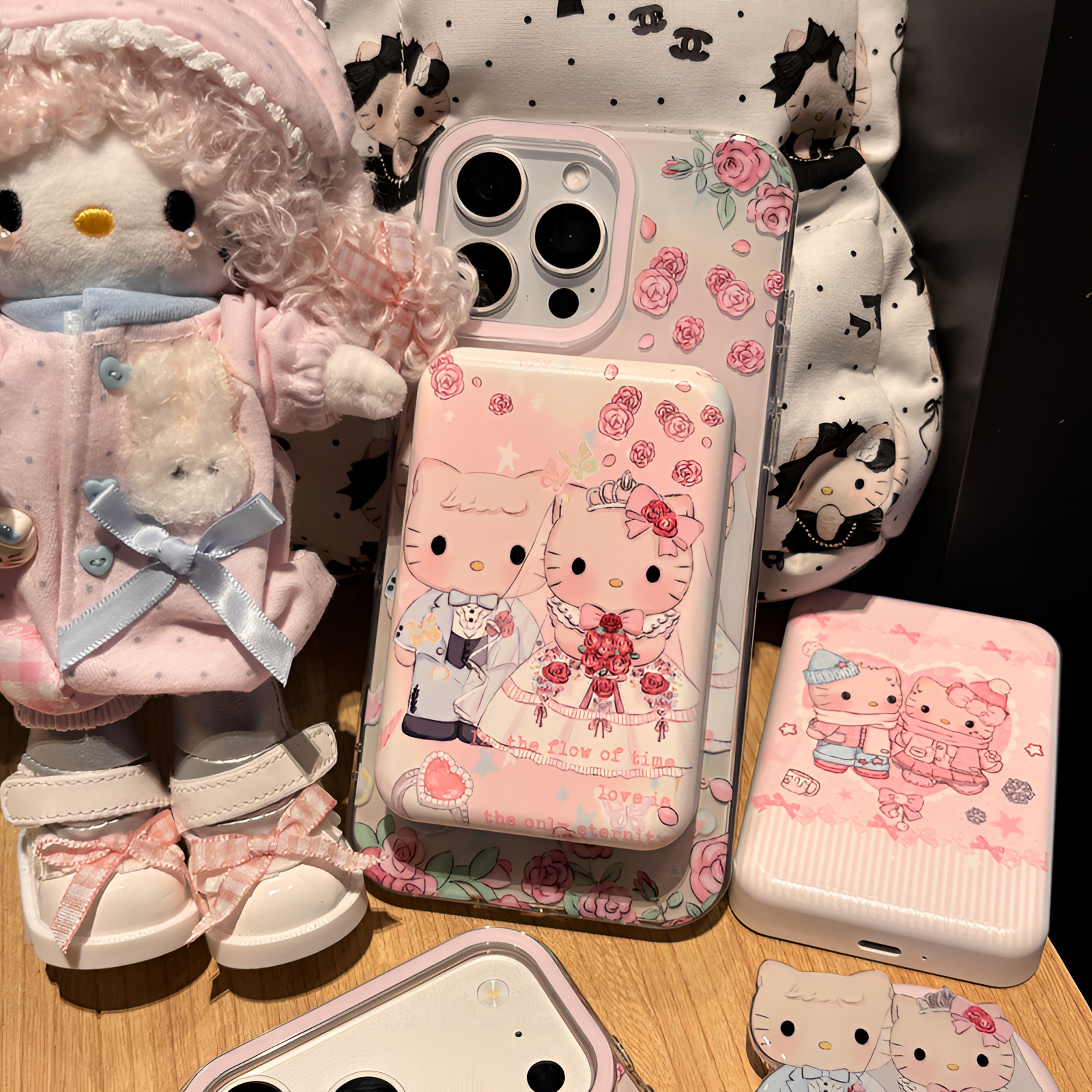 小七杂货屋新款婚礼磁吸快充充电宝3C认证1万毫安高级精致简约