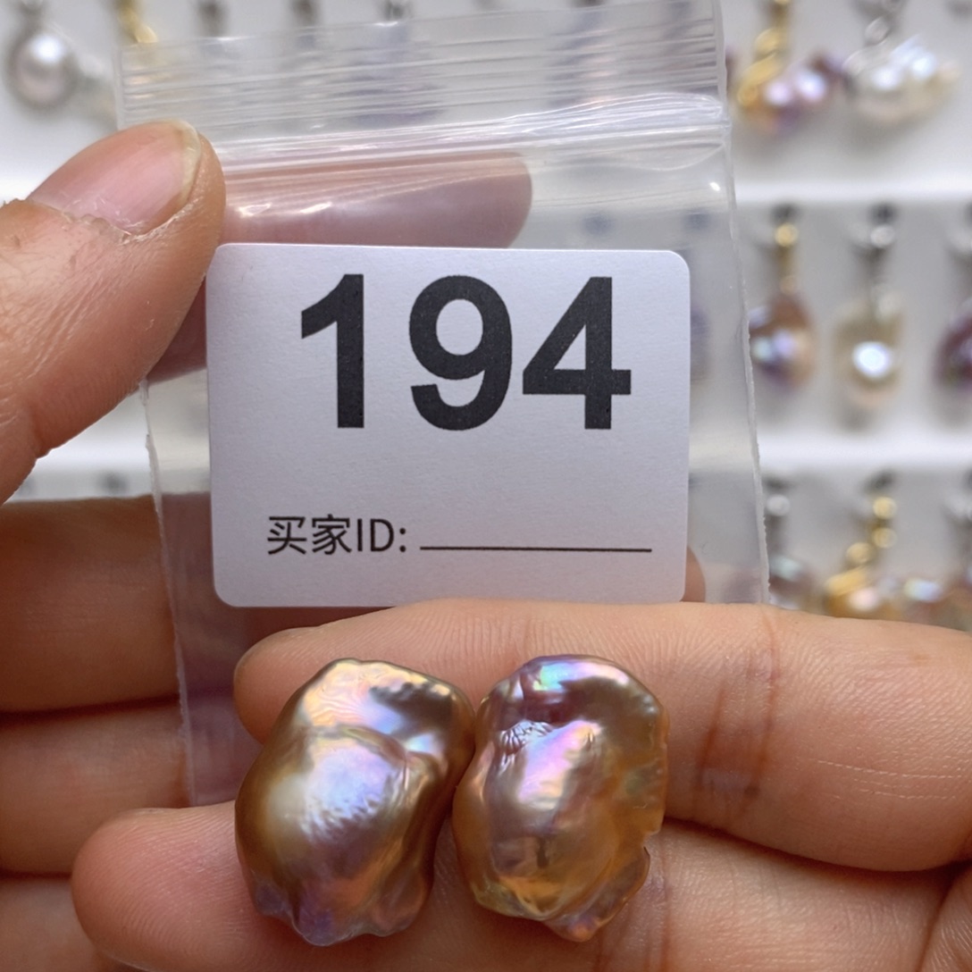 淡水珍珠颈饰银S925镶嵌194