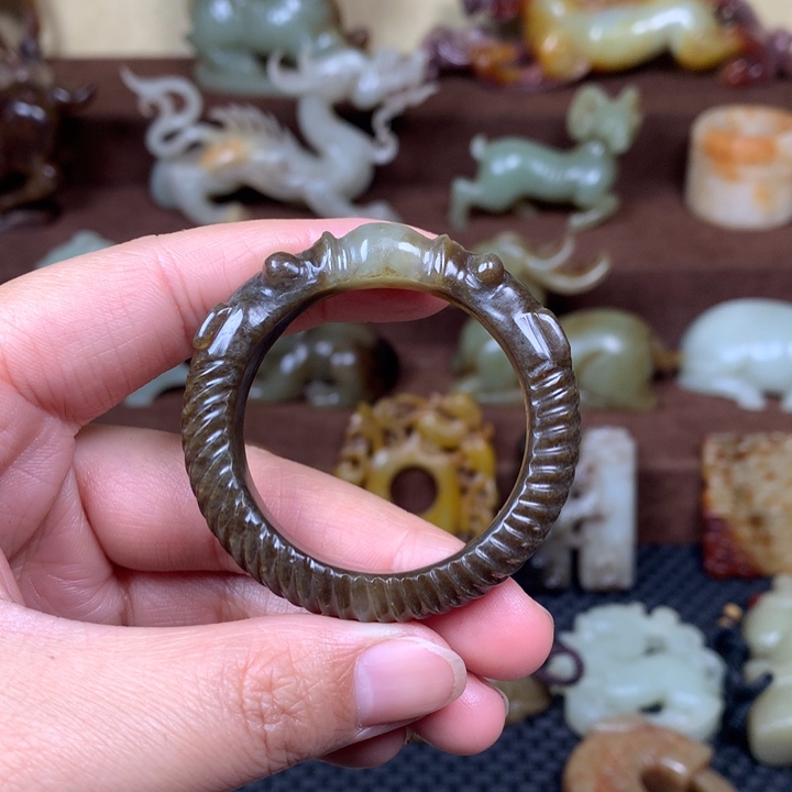 和田玉挂件未镶嵌林*