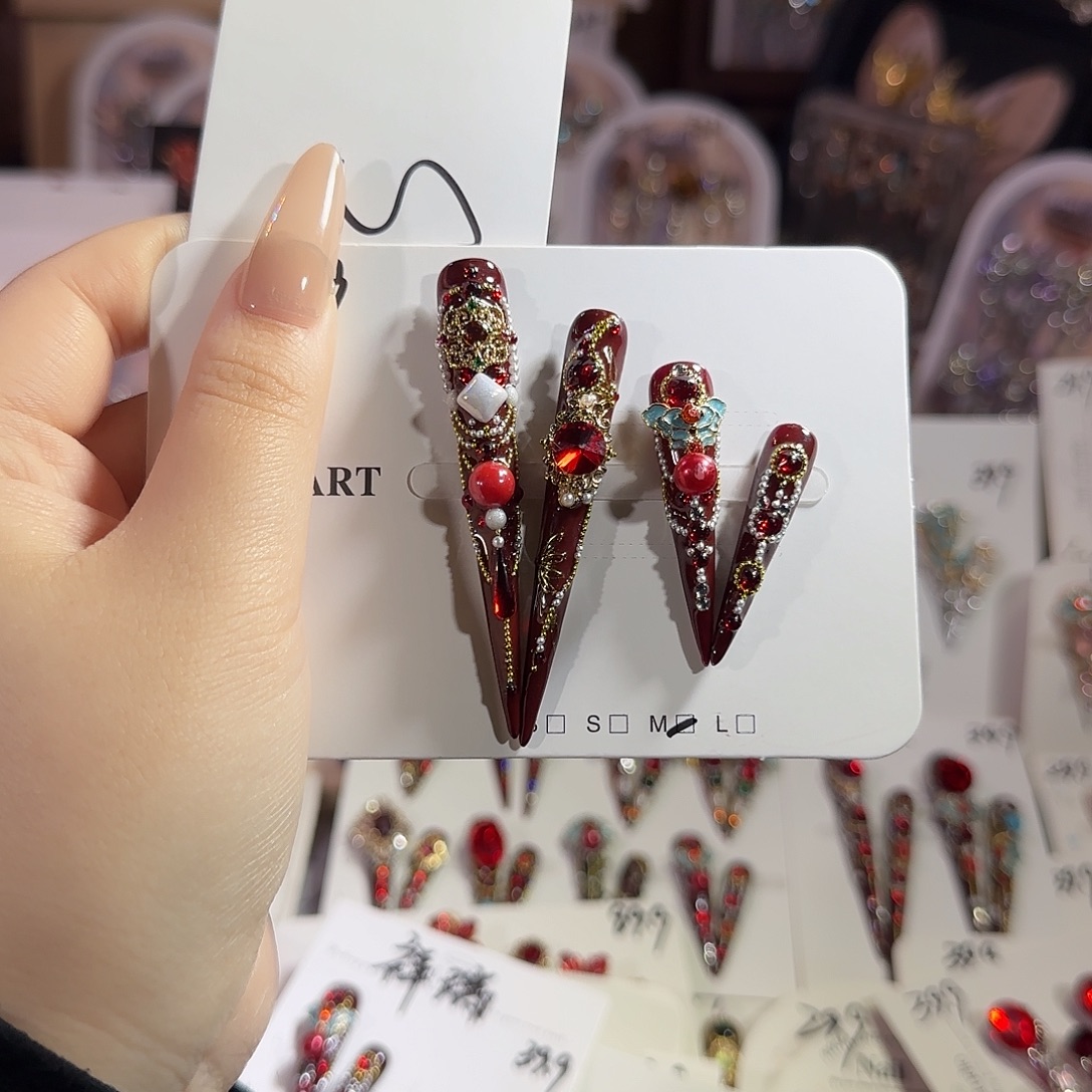 高定穿戴甲甲甲甲