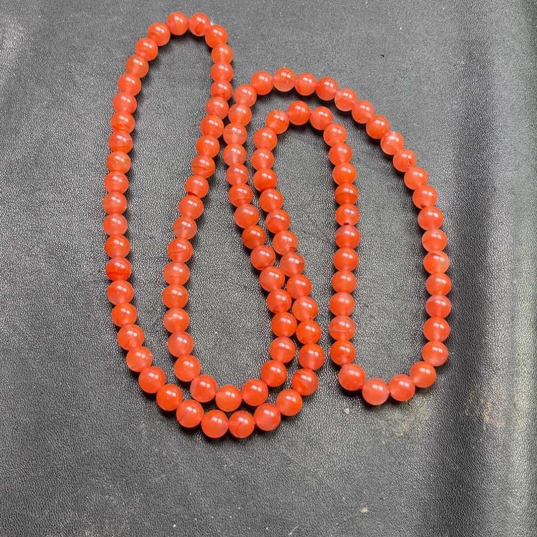 玛瑙/玉髓颈饰未镶嵌多样性南红108颗卡8货头