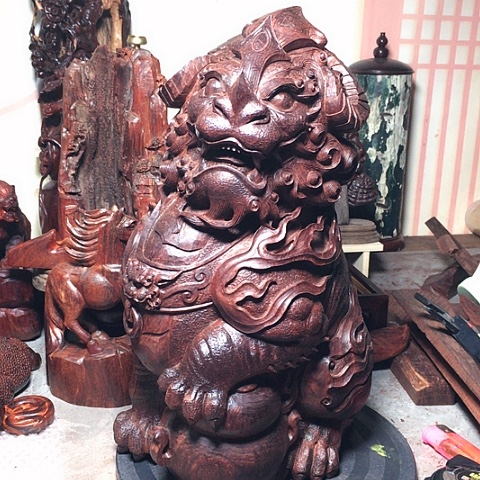 檀香紫檀（小叶紫檀）狼*咩