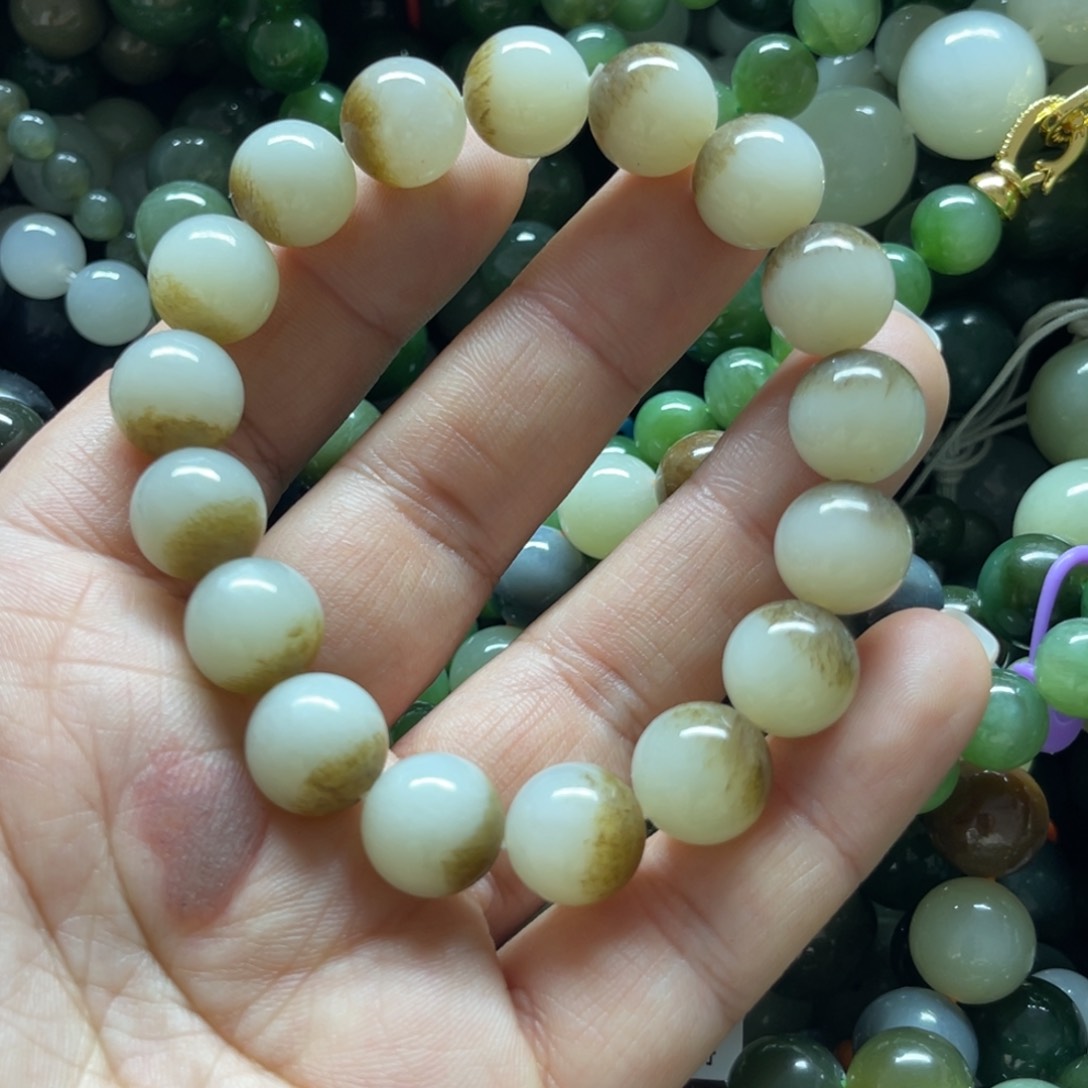 和田玉手链未镶嵌