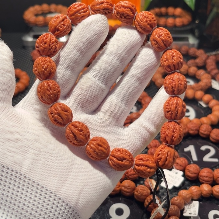 手串文玩核桃火****场核桃手串1.5尺寸全品