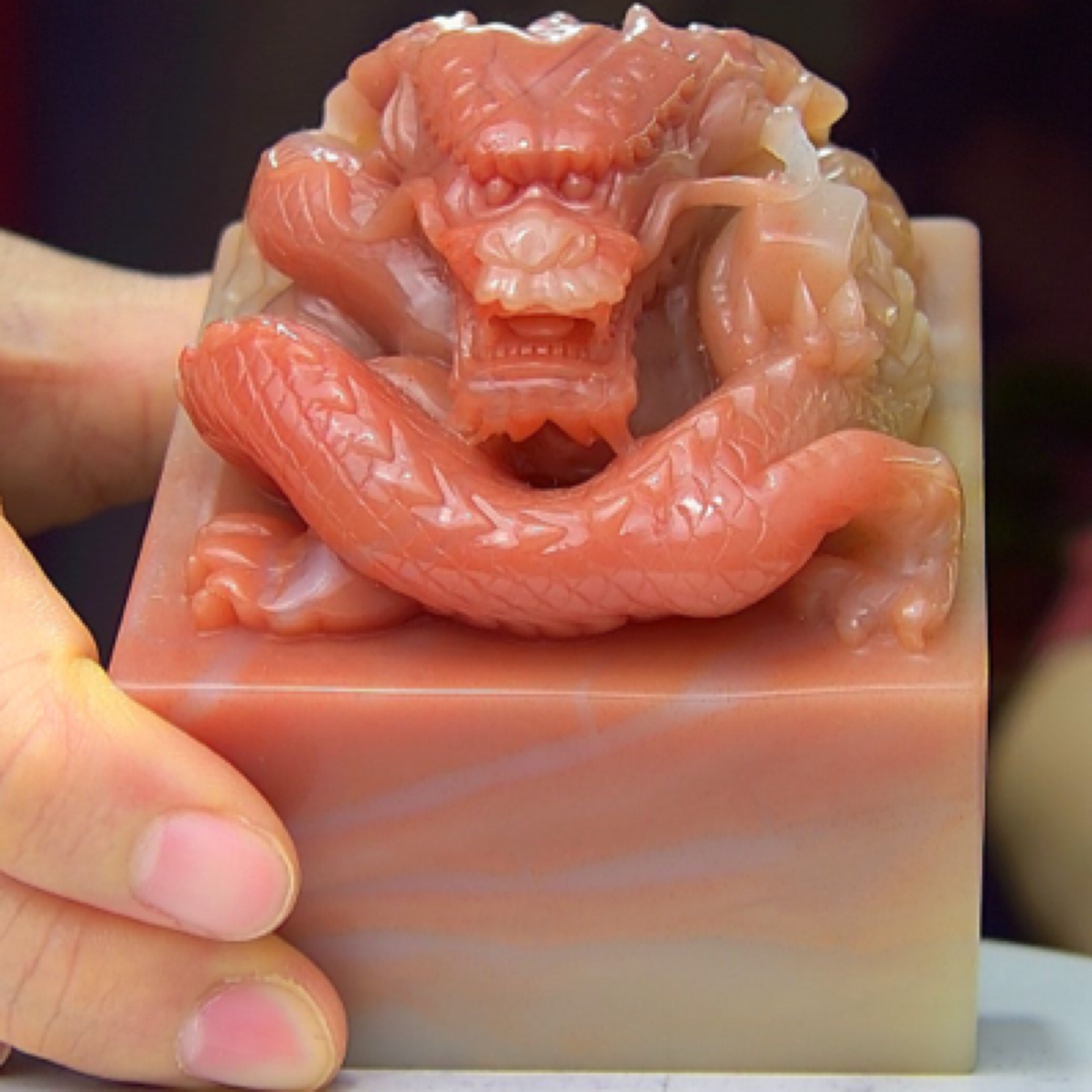 寿山石印章，印章