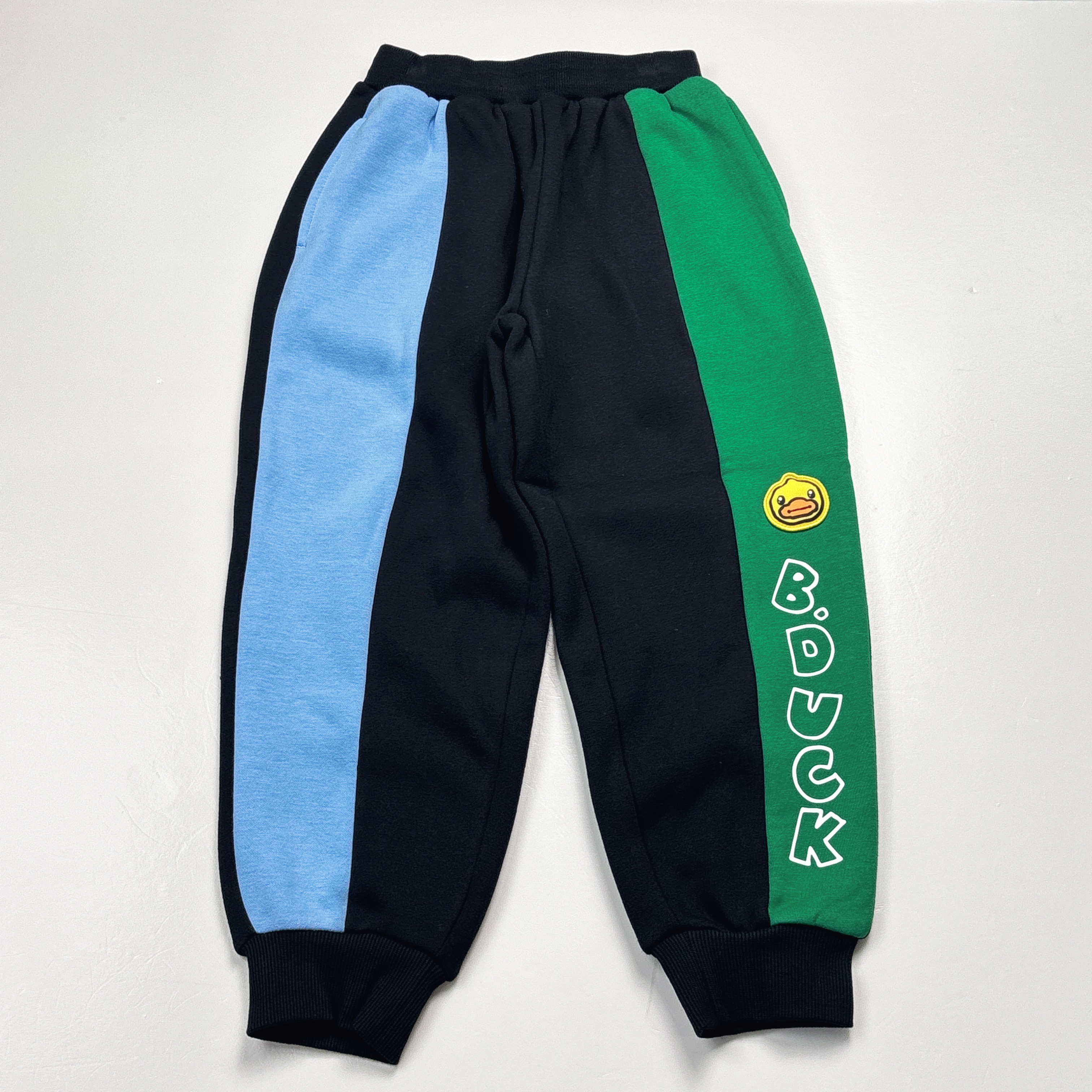 B.DUCK小黄鸭新款童装儿童秋冬季潮流休闲针织加厚保暖长裤(097)