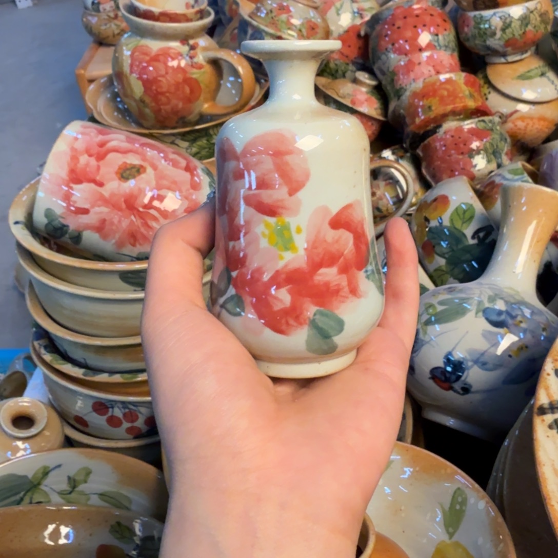 瓷片景德镇陶瓷手工手绘