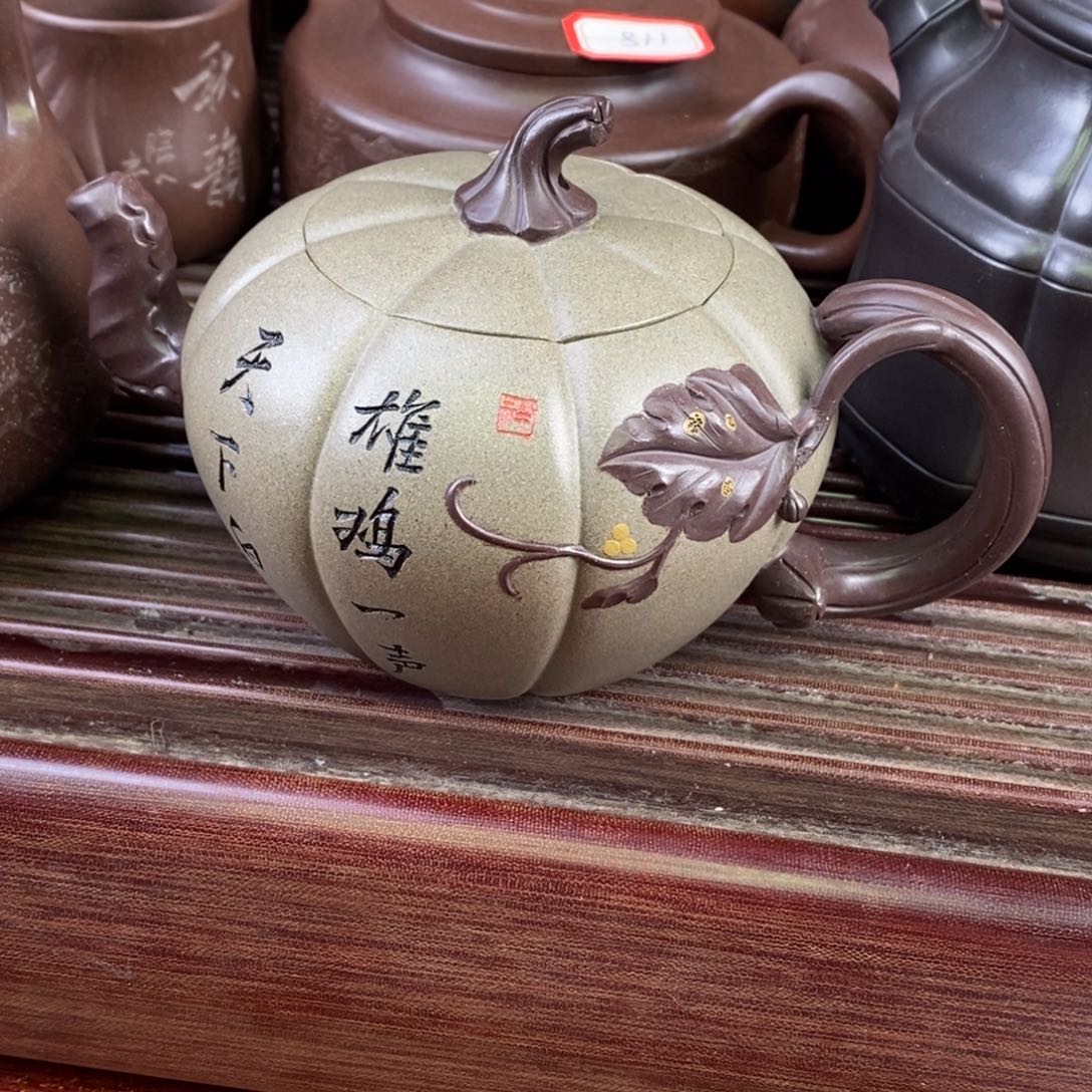 紫砂茶壶原矿手工120